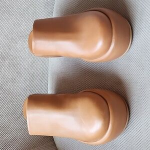 Everlane Brown Platform Mules